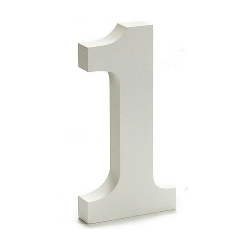 Number Pincello 1711028 1 White 1,8 x 21 x 17 cm (12 Units)
