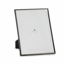 Photo frame Gift Decor MS61001-MAT BLACK MS61001-MAT BLACK Black Crystal Steel (12 Units)