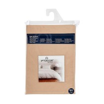 Fitted sheet Gift Decor COL 3-A-90 COL 3-A-90 Beige 90 cm (12 Units)