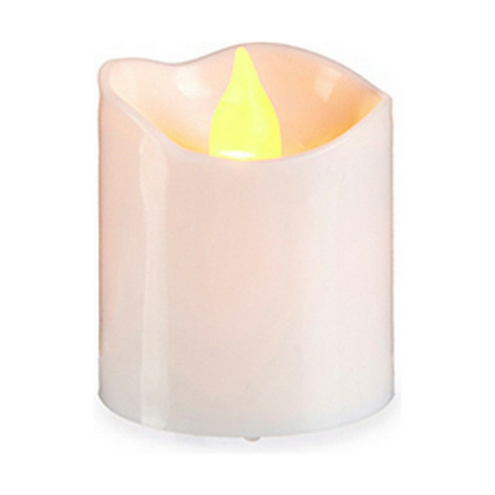 Ensemble de Bougies Gift Decor LEHB-03B LEHB-03B Blanc 18 x 14 x 4 cm 3,7 x 3,7 x 5 cm (12 Unités)