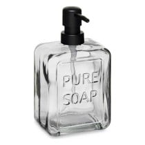 Seifenspender Berilo B5463U-1-362 Pure Soap Schwarz Kristall Kunststoff 570 ml 10 x 18 x 6 cm (6 Stück)