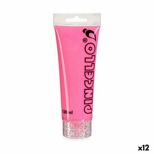 Peinture acrylique Pincello AC120N-2 Neon Rose 120 ml (12 Unités)