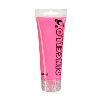 Peinture acrylique Pincello AC120N-2 Neon Rose 120 ml (12 Unités)