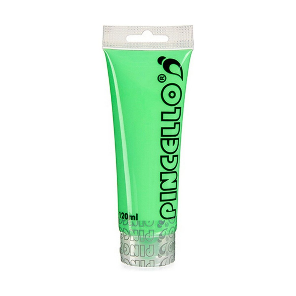 Peinture acrylique Pincello AC120N-3 Neon Vert 120 ml (12 Unités)