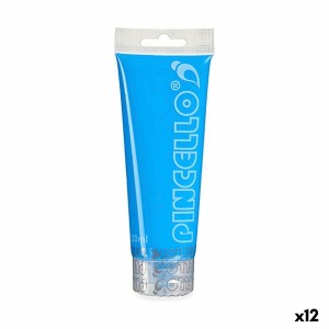 Peinture acrylique Pincello AC120N-6 Neon Bleu 120 ml (12 Unités)