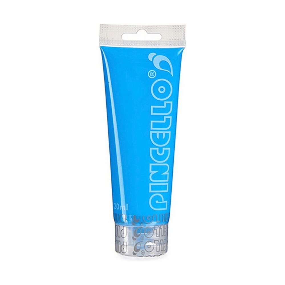Peinture acrylique Pincello AC120N-6 Neon Bleu 120 ml (12 Unités)