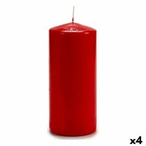 Bougie Acorde CY88200M CY88200M Rouge 9 x 20 x 9 cm (4 Unités)