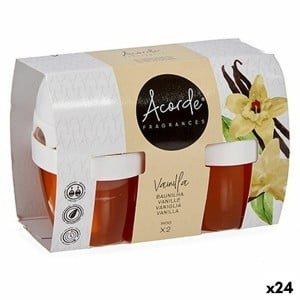 Lufterfrischer-Set Acorde 1165-VAINILLA 1165-VAINILLA Vanille Gel (24 Stück)
