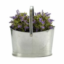 Pot Ibergarden E51465-B E51465-B Argenté Zinc Panier 21 x 19,5 x 35,5 cm (12 Unités)