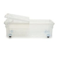 Storage Box with Wheels 7425/1 7425/1 30 L 40 x 18 x 59,5 cm (14 Units)