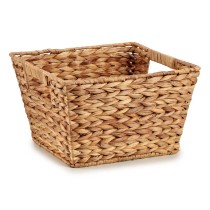 Basket Gift Decor SF28052S SF28052S Brown Metal Water hyacinth (12 Units)