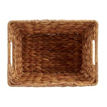Basket Gift Decor SF28052S SF28052S Brown Metal Water hyacinth (12 Units)