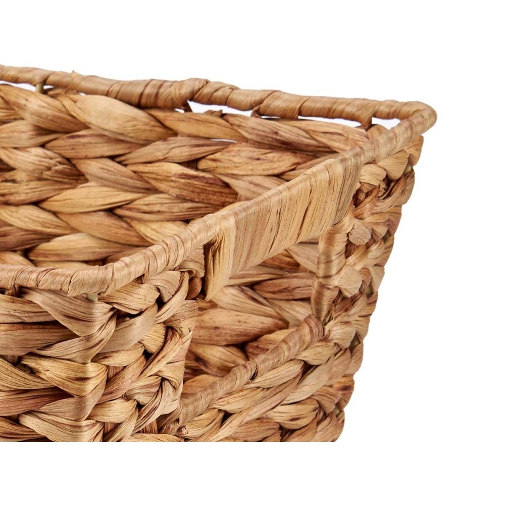 Basket Gift Decor SF28052S SF28052S Brown Metal Water hyacinth (12 Units)
