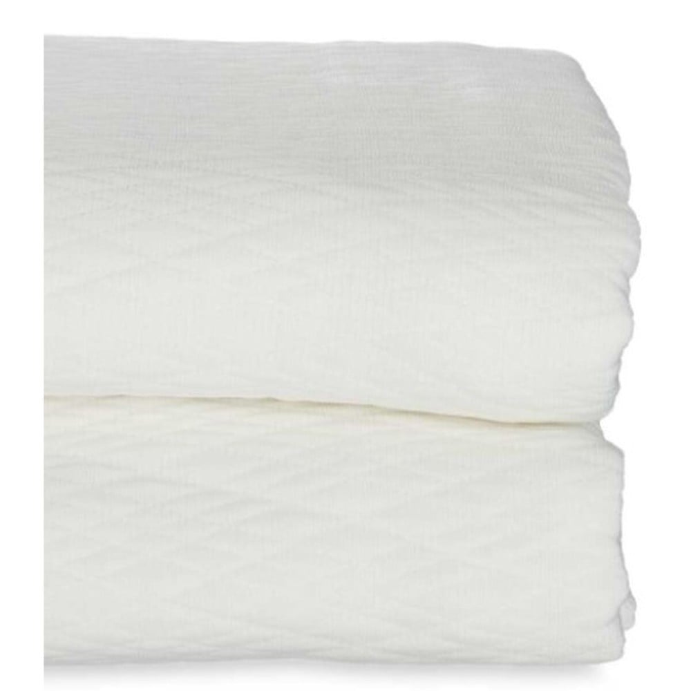Couvre-lit Gift Decor ALFA 7 - 180 ALFA 7 - 180 Blanc 180 x 260 cm Losanges (4 Unités)