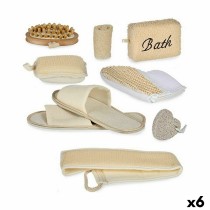 Bath Set Berilo AR1910122 AR1910122 Brown 30 x 6,5 x 30 cm Basket (6 Units)