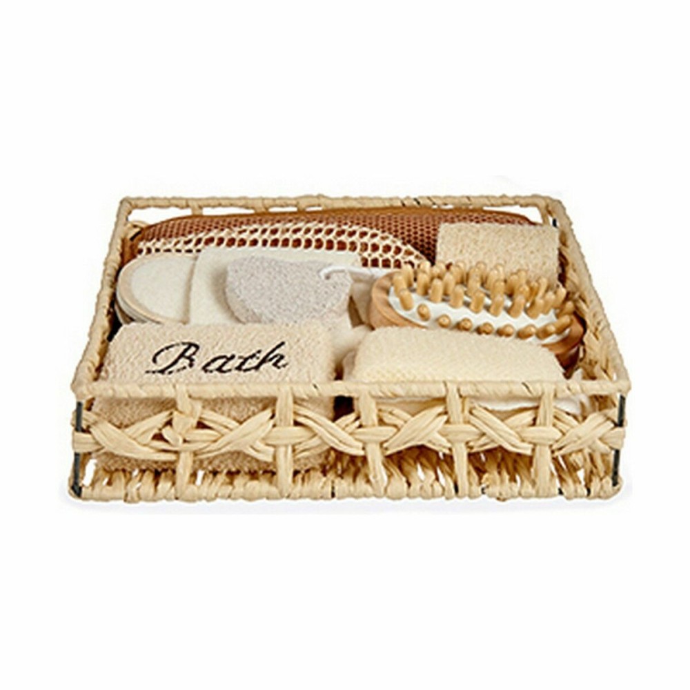 Bath Set Berilo AR1910122 AR1910122 Brown 30 x 6,5 x 30 cm Basket (6 Units)