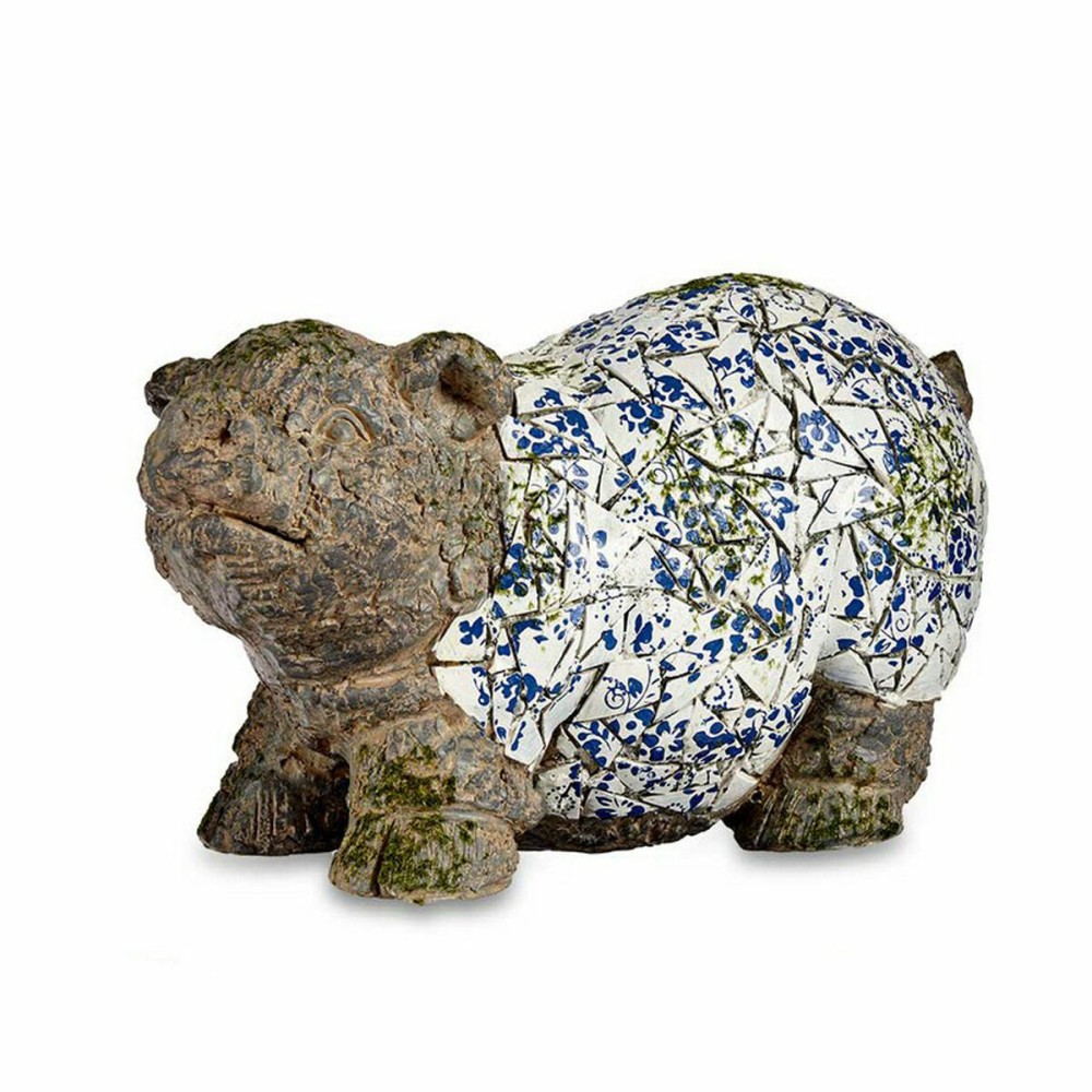 Dekorative Gartenfigur Ibergarden ZD18061 ZD18061 Polyesterharz Schwein 20,5 x 26 x 47 cm (2 Stück)