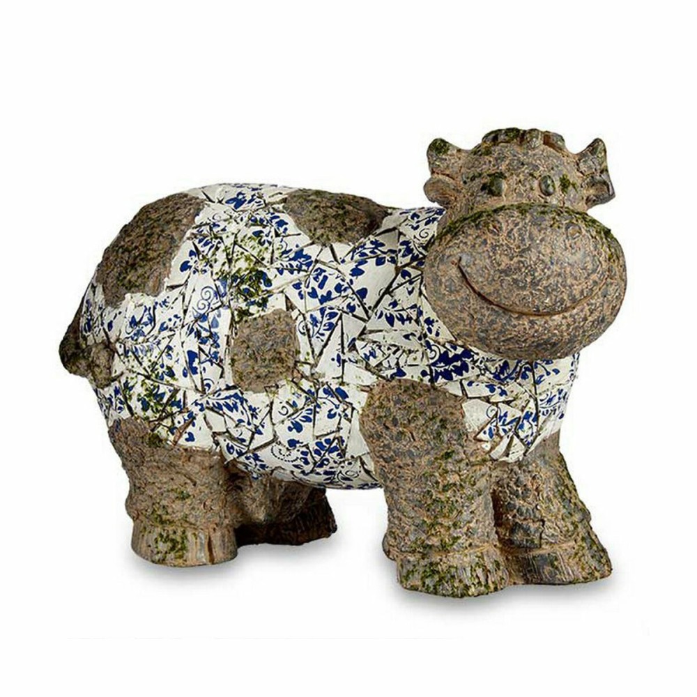 Decorative Garden Figure Ibergarden ZD18066 ZD18066 Polyresin Cow 18,5 x 33,5 x 46,5 cm (2 Units)