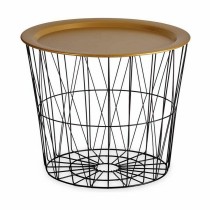 Table d'appoint Gift Decor JY21093M JY21093M Noir Doré 52 x 40 x 52 cm (4 Unités)