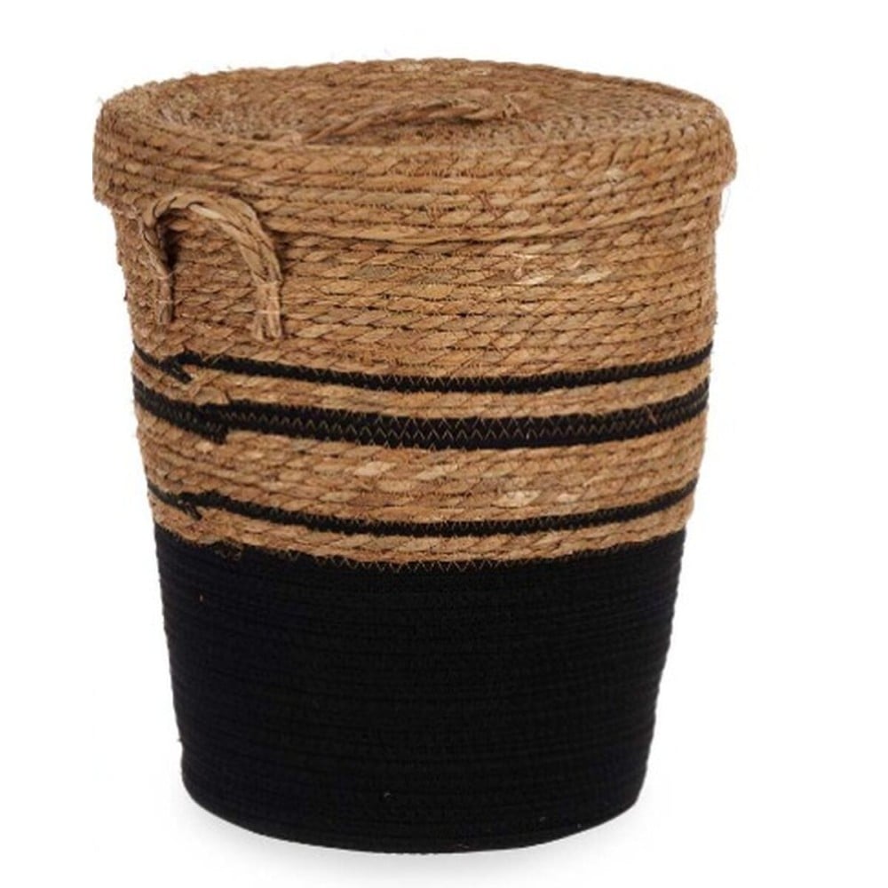 Korb Gift Decor YY21620J03S3 YY21620J03S3 Braun Schwarz Seetang (4 Stück)