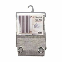 Rideau Gift Decor SLB8538-4 SLB8538-4 Blanc Gris 140 x 0,1 x 260 cm