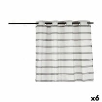 Rideau Gift Decor SLB8625 SLB8625 Gris 140 x 0,1 x 260 cm Rayures