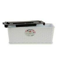 Planter Stefanplast 73700 73700 White Plastic 39 x 13,5 x 15 cm (12 Units)