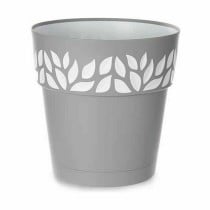 Pot auto-arrosant Stefanplast 94167 Cloe Gris Plastique 29 x 29 x 29 cm (6 Unités)