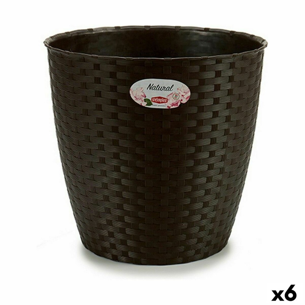 Blumentopf Stefanplast 73482 73482 Kunststoff 29 x 26,5 x 29 cm (6 Stück)