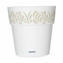 Pot auto-arrosant Stefanplast 88500 Gaia Blanc Plastique 25 x 25 x 25 cm (6 Unités)