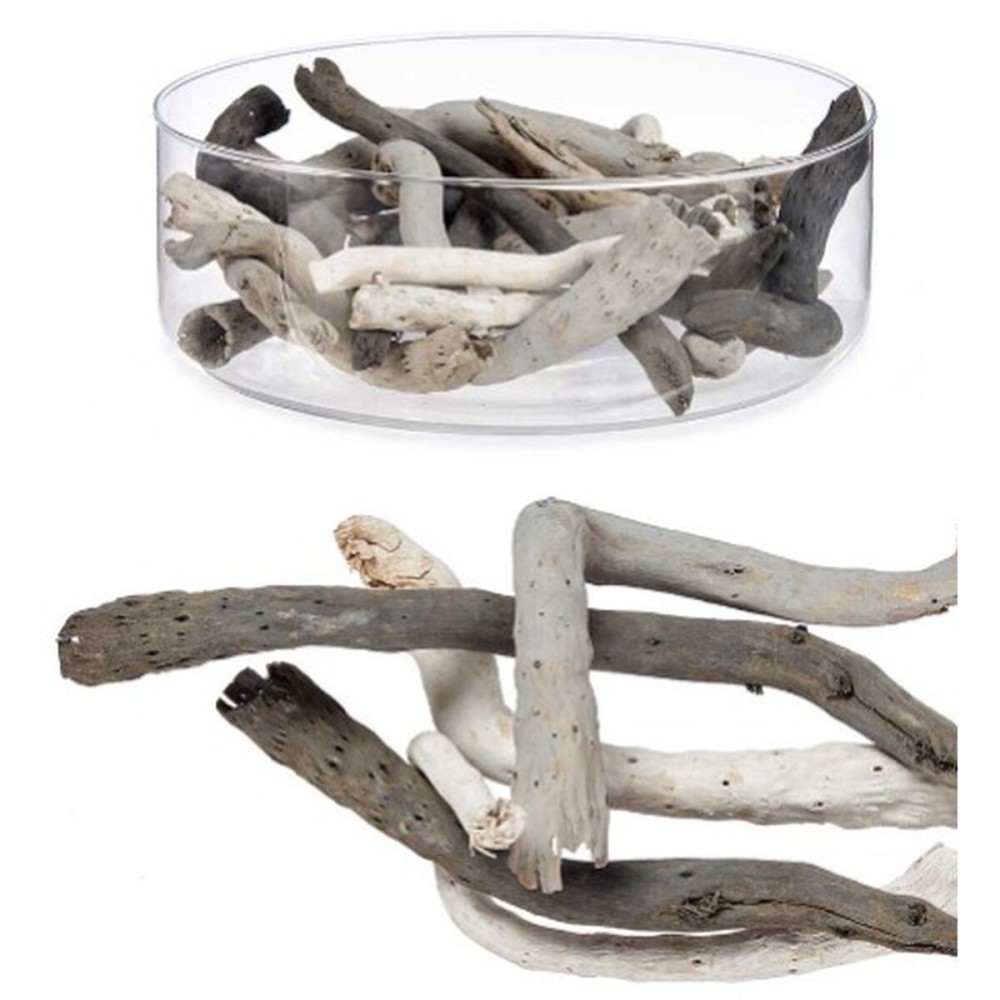 Decorative Log Gift Decor 76716 76716 Grey 9 x 27 x 9 cm (12 Units)