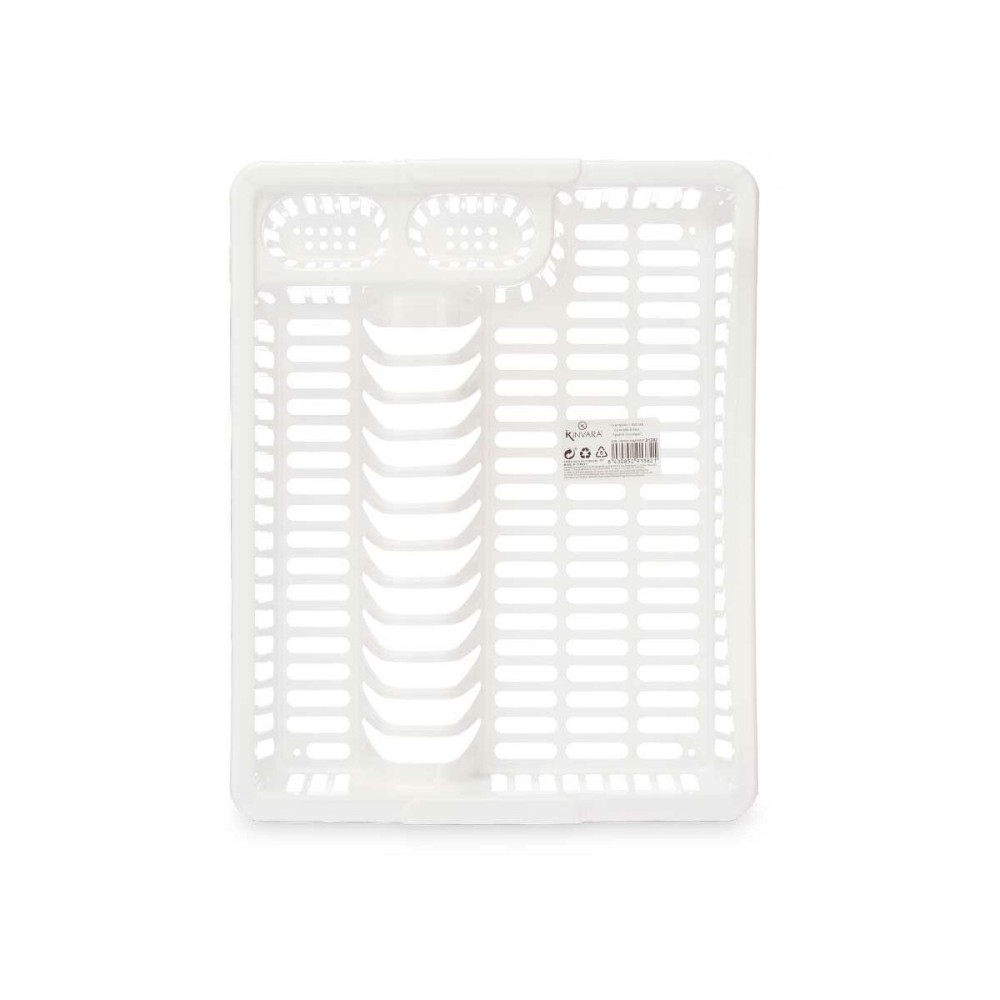 Égouttoir pour Évier Kinvara YMA04 1095 01 YMA04 1095 01 Blanc 45,5 x 8 x 36,5 cm (12 Unités)