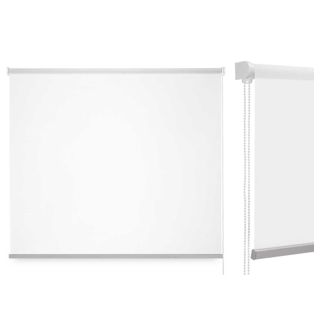 Store à enrouleur Gift Decor 29100263 29100263 Blanc Tissu Plastique 120 x 180 cm