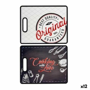 Cutting board Kinvara 87397 87397 Printed Kitchen 30,5 x 1 x 38 cm (12 Units)