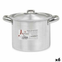 Casserole with Lid Kinvara 100031 100031 Silver Aluminium 23,5 x 15 x 18 cm (6 Units)