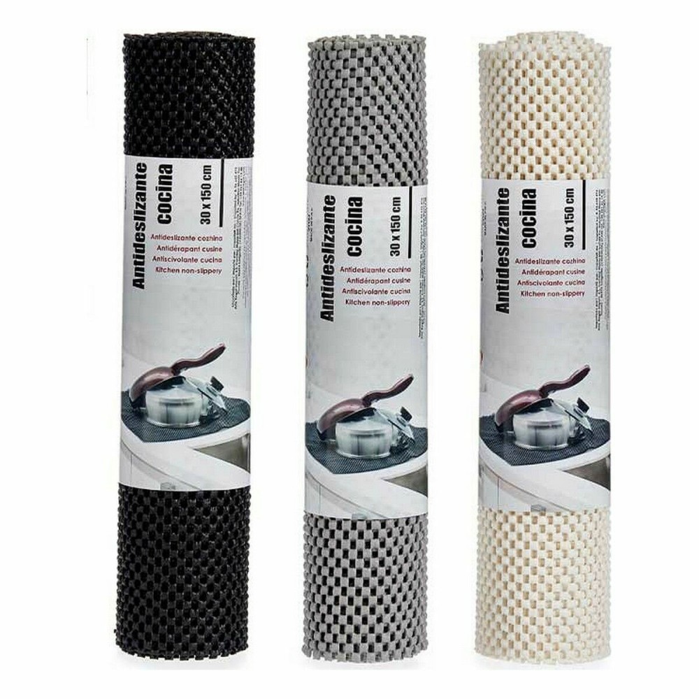Tapis Antidérapant Kinvara SJ-A104-3 SJ-A104-3 Caoutchouc Plastique 30 x 150 cm (24 Unités)