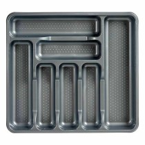 Besteckkasten Kinvara 041188 041188 Grau Kunststoff 39 x 5 x 42,5 cm 42,5 x 5 x 39 cm (15 Stück)