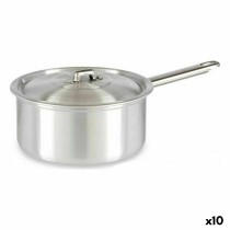 Casserole avec couvercle Kinvara 100020 100020 Argenté Aluminium 2 L 20 x 12 x 35,5 cm 35,5 x 12 x 20 cm (10 Unités)