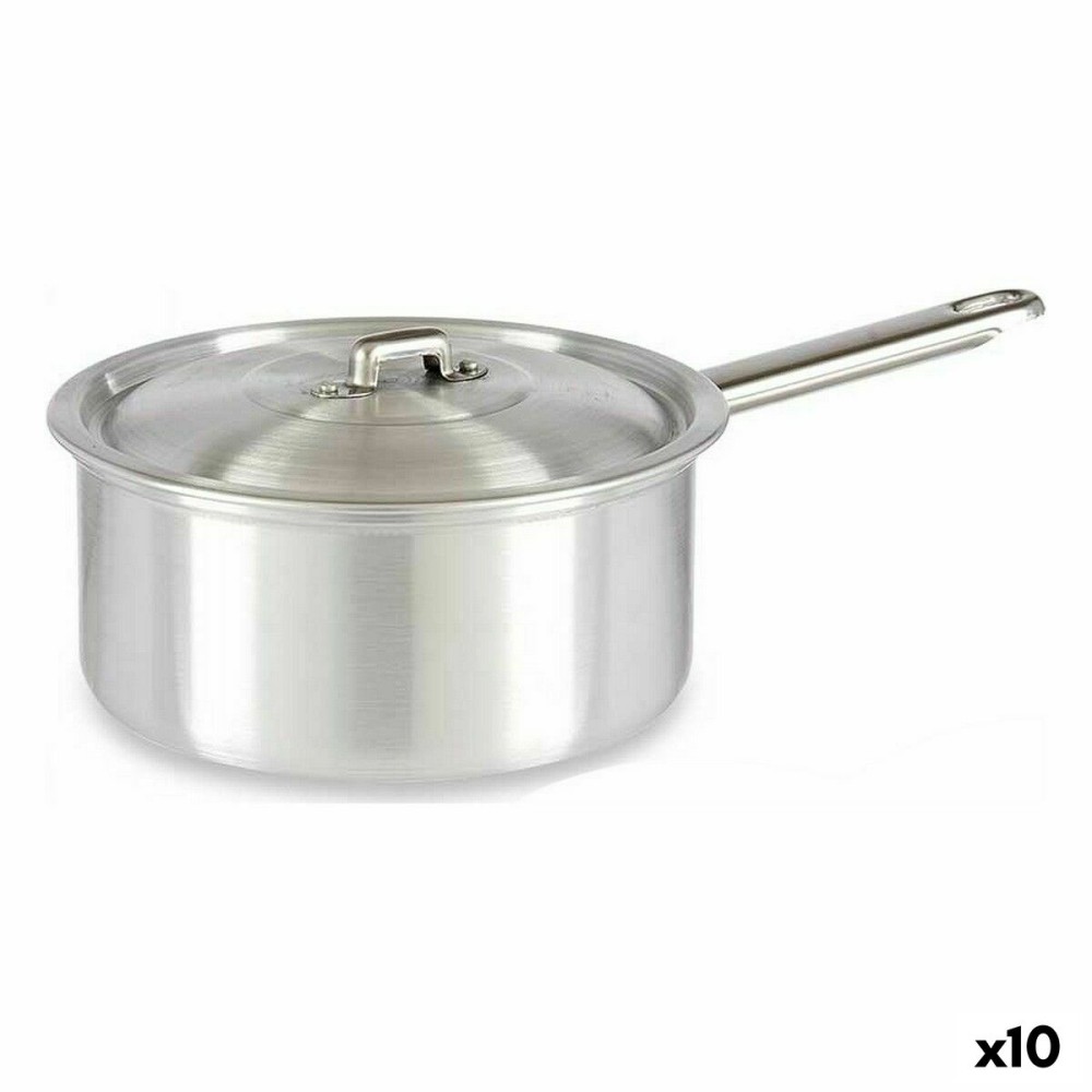 Casserole avec couvercle Kinvara 100020 100020 Argenté Aluminium 2 L 20 x 12 x 35,5 cm 35,5 x 12 x 20 cm (10 Unités)