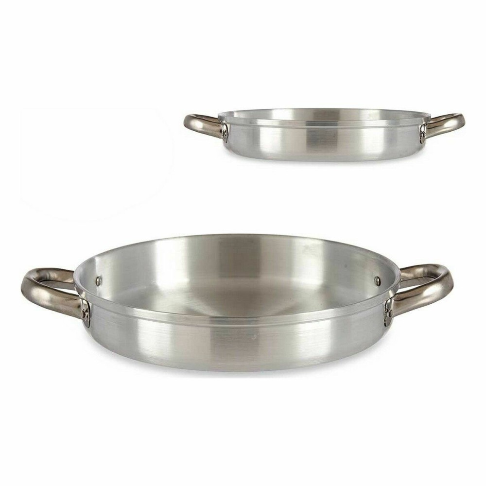 Pfanne Kinvara 100114 100114 Silberfarben Aluminium (12 Stück)
