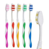 Zahnbürste Berilo AR1410005 AR1410005 Gelb Blau Rot grün Rosa (12 Stück)