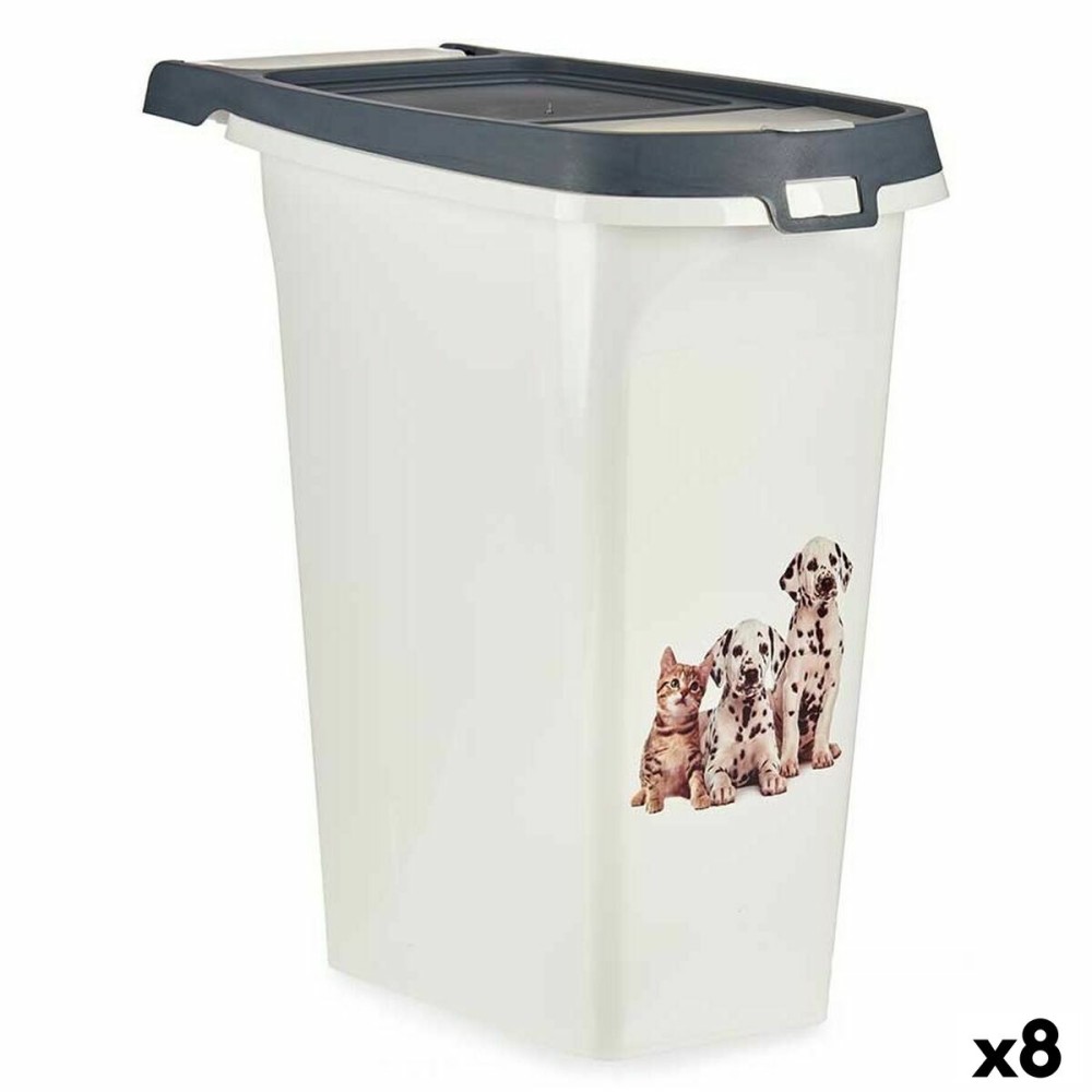 Distributeur Mascow 87856 87856 Anthracite 10 L Animaux de compagnie (8 Unités)