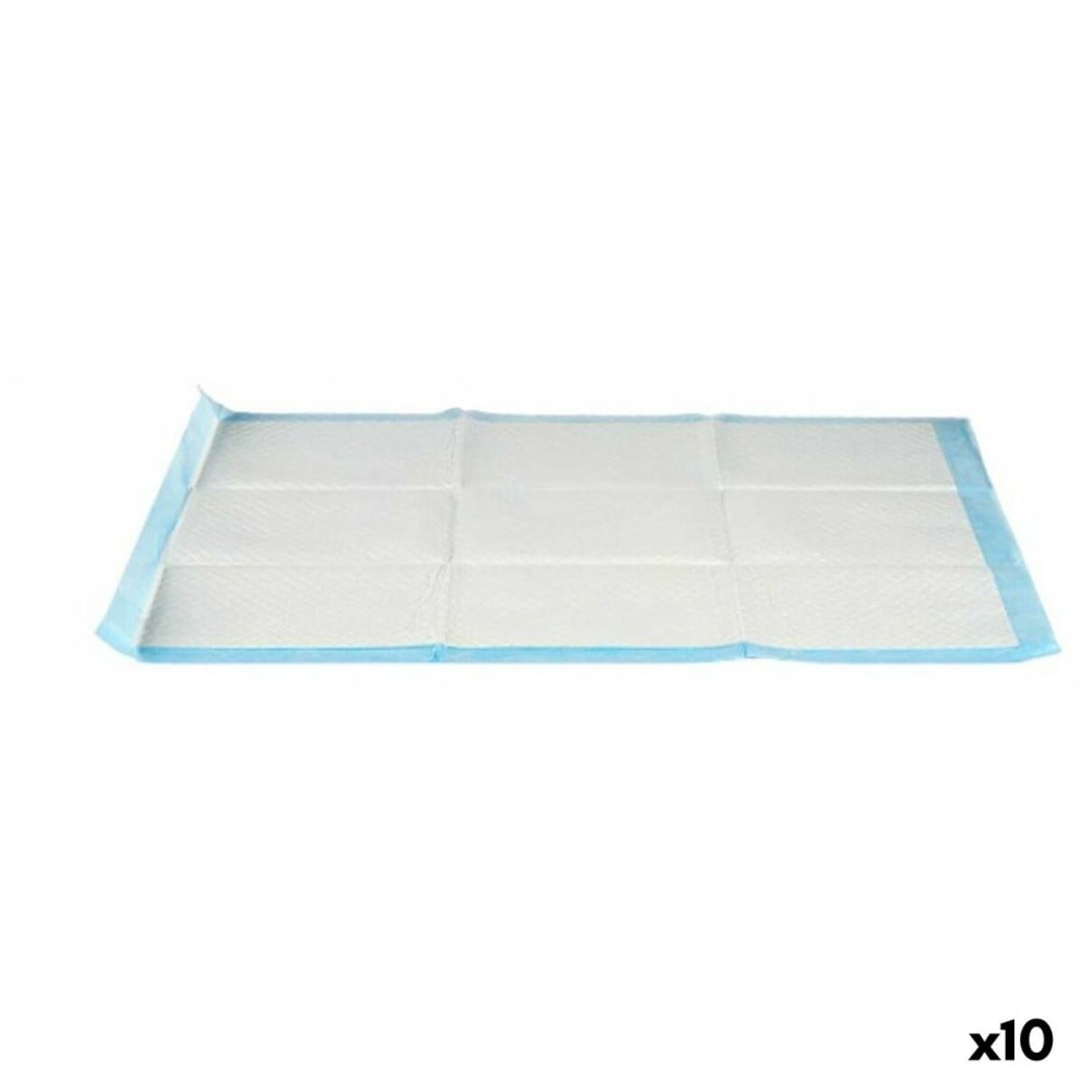 Alèse Mascow 81758 81758 Bleu Blanc Papier Polyéthylène 60 x 90 cm 18,5 x 8,5 x 35 cm (10 Unités)