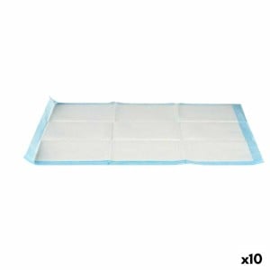 Alèse Mascow 81758 81758 Bleu Blanc Papier Polyéthylène 60 x 90 cm 18,5 x 8,5 x 35 cm (10 Unités)