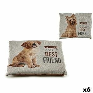 Cushion Mascow 20 20 47 x 11 x 61 cm Pets Dog (6 Units)