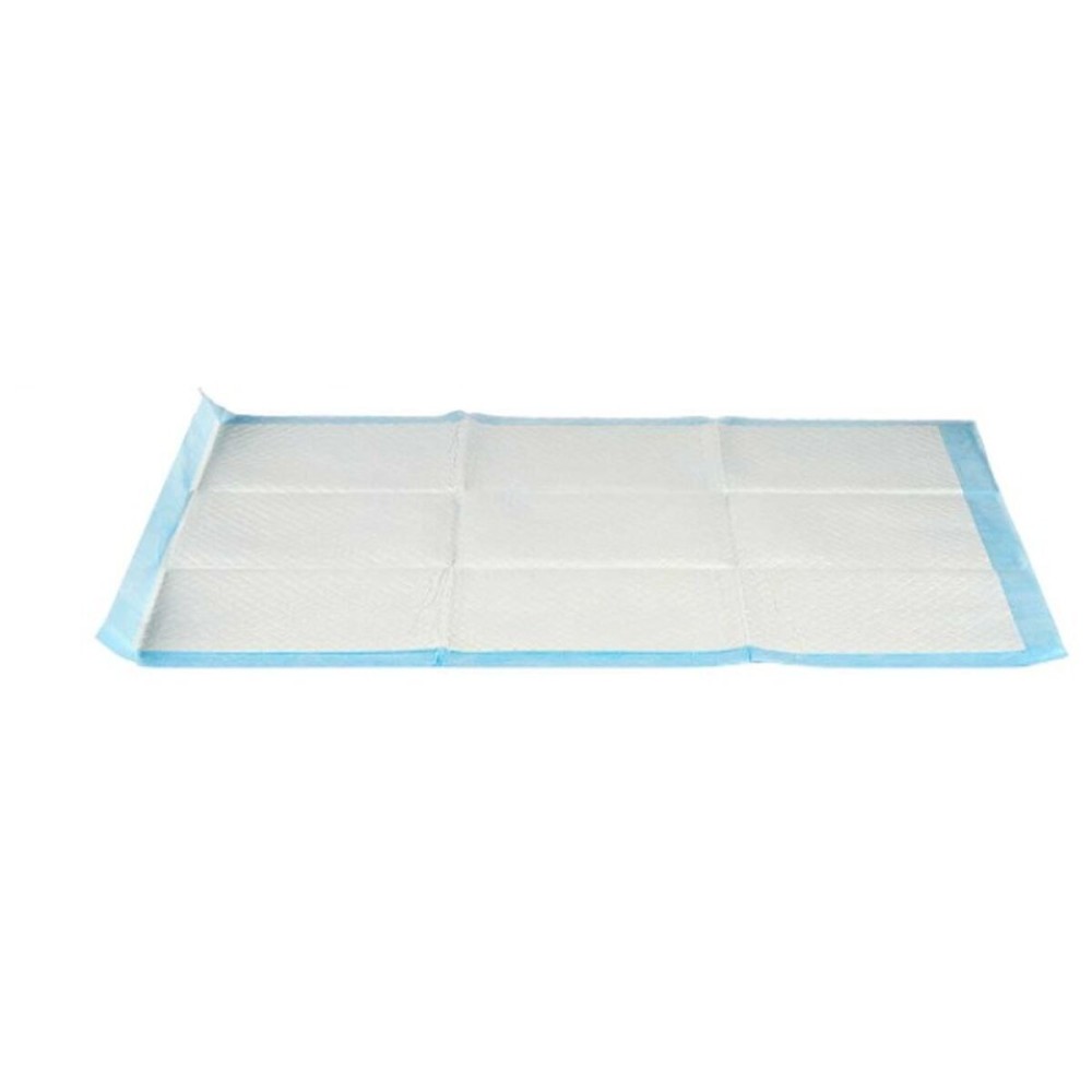 Puppy training pad Mascow 81758 81758 Blue White Paper Polyethylene 60 x 90 cm 18,5 x 8,5 x 35 cm (10 Units)