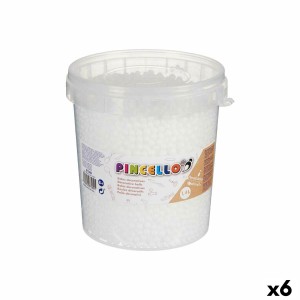 Matériaux pour travaux manuels Pincello POLIESPAN-BL POLIESPAN-BL 13,5 x 14 x 14 cm Balles 6 Unités