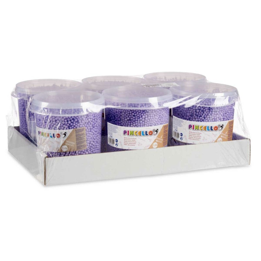 Materials for Handicrafts Pincello POLIESPAN-LI POLIESPAN-LI 13,5 x 14 x 14,5 cm Balls 6 Units
