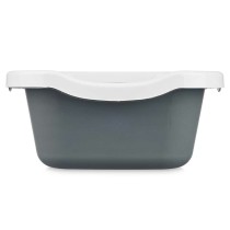 Bac à litière pour chats Mascow 87954 87954 Blanc Anthracite Plastique 25 x 11 x 2 cm 0,38 x 16 x 58,5 cm (11 Unités)