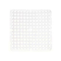 Tapis Antidérapant Kinvara 29100273 29100273 Transparent Plastique 28 x 0,1 x 28 cm 28,5 x 0,1 x 28 cm Évier (12 Unités)